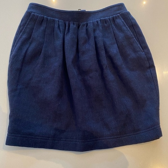 Burberry Dresses & Skirts - Burberry Brit Linen-Cotton  Blend Skirt with Pockets